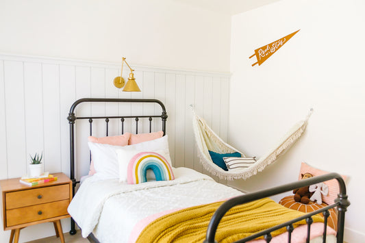 Hammock. Kid’s room. Minky. Sensory